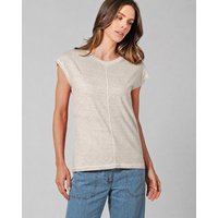 HempAge Ärmelloses Damen-Shirt mit Wascheffekt Hanf/Biobaumwolle