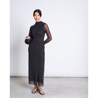 JAN 'N JUNE Mesh-Maxikleid ZALDI