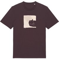 ilovemixtapes Unisex T-Shirt mit Fox in a Box Motiv