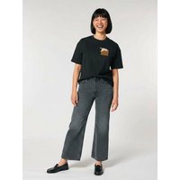Kultgut Artdesign Boxy-Style Shirt aus Bio-Baumwolle / peut-être