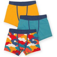 Kite Clothing Jungen Boxershorts 3er-Pack aus Bio-Baumwolle