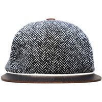 Lou-i Tweed Cap mit edlem Holzschild Made in Germany - Sehr bequeme Wintercap