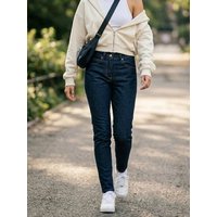 Will's Vegan Shop Klassische Jeans aus recyceltem Denim mit geradem Bein