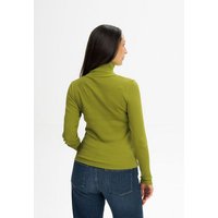 MELA Ripp Rollkragen Langarmshirt Style MUNLI aus 100% Bio-Baumwolle