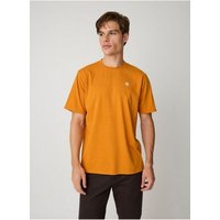 KnowledgeCotton Apparel T-Shirt LOKE Badge aus Bio-Baumwolle - ROC/GOTS/Vegan
