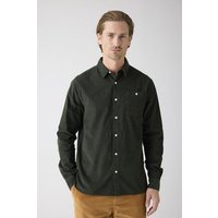 KnowledgeCotton Apparel Cord Hemd - Baby cord custom fit shirt - aus Bio-Baumwolle