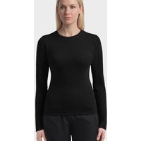 KnowledgeCotton Apparel Langarmshirt - Rib Scoop neck long sleeved - aus Bio-Baumwolle