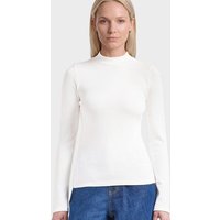 KnowledgeCotton Apparel Langarmshirt - Rib high neck long sleeved - aus Bio-Baumwolle