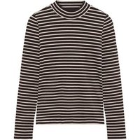 KnowledgeCotton Apparel Langarmshirt - Rib high neck long sleeved - aus Bio-Baumwolle