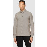 KnowledgeCotton Apparel Heavy Twill Flannel Hemd Regular Fit aus Bio-Baumwolle