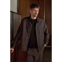 About Companions Klassisches Overshirt-Jacke OWE aus nachhaltiger Winterleinenmischung
