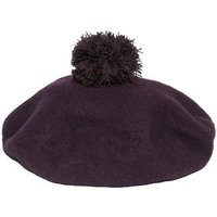 Silkroad - Diggers Garden SILKROAD Baskenmütze ERICA Franzosenmütze mit Bommel aus 100% Wolle