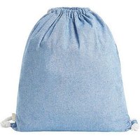 Halfar Turnbeutel Gymsac aus recycelter Baumwolle 38 x 42 cm Beutel Schuhbeutel