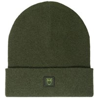 KnowledgeCotton Apparel Mütze - LEAF Beanie organic wool - GOTS