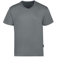 HRM Herren T-Shirt V-Ausschnitt 13 Farben bis Größe 6XL aus zert. Bio - Baumwolle Unisex