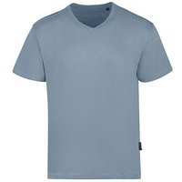 HRM Herren T-Shirt V-Ausschnitt 13 Farben bis Größe 6XL aus zert. Bio - Baumwolle Unisex
