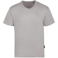 HRM Herren T-Shirt V-Ausschnitt 13 Farben bis Größe 6XL aus zert. Bio - Baumwolle Unisex