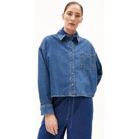 ARMEDANGELS NALAANI Damen Jeansbluse aus Bio-Baumwoll Mix