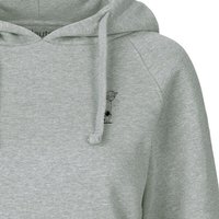 HANDGEDRUCKT "Kosmokind" Frauen Hoody Neutral