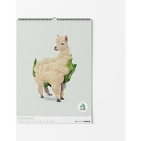 Photocircle Foodimals Square Planer & Wandkalender 2027 / Kalender für die Küche mit lustigen Designkombinationen