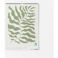 Photocircle Matisse Pastell Papiers Découpés Wandkalender 2027 mit Matisse Paper Cut Outs in Pastellfarben