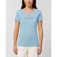 Human Family Bio Damen Rundhals T-Shirt "Amare - Free Spirit" aus Bio-Baumwolle