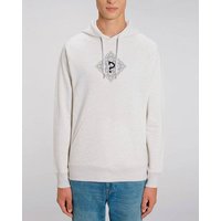 Human Family Bio Herren-Hoodie "Reaper - Geometric Questionmark" in 5 Farben aus Bio-Baumwolle