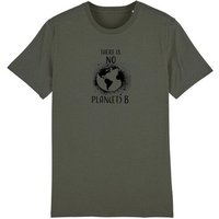 Human Family Bio Unisex T-Shirt "There is NO Plan(et) B" aus Bio-Baumwolle