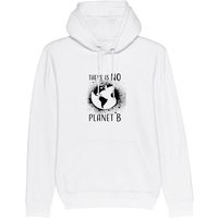 Human Family Bio Unisex-Hoodie - "Charmer - NO Planet B" in verschiedenen Farben aus Bio-Baumwolle