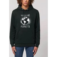 Human Family Bio Unisex-Hoodie - "Charmer - NO Planet B" in verschiedenen Farben aus Bio-Baumwolle
