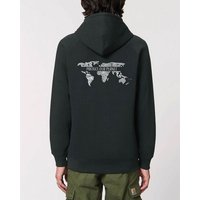 Human Family Bio Unisex-Hoodie - "Shelter - Protect our Planet" aus Bio-Baumwolle