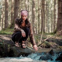 Liebe Deinen Planeten Multi Loop aus modal Jersey Naturfaser in 3 Größen | Damen & Herren | Multifunktions Schlauchschal | lokal handgefertigt in Tirol