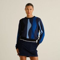 DEDICATED Damen Strickpullover Arendal Wavy Stripe