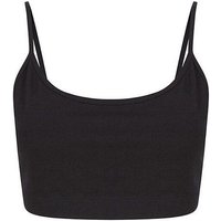 Skinnifit SF Damen Cropped Top Bauchfrei aus Recycelten Materialien Vegan