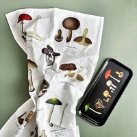 Koustrup & Co Gartenmotiv-Geschirrtücher aus 100% Bio-Baumwolle, 48 x 70 cm