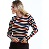 GARY MASH Gestrickter Slim Fit Pullover Yuma in Rippstrick