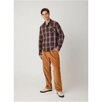 KnowledgeCotton Apparel Lockere Cordhose FIG mit Kordelzug aus Bio-Baumwolle