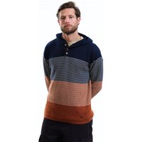 GARY MASH Strickpullover Edmundston mit Kapuze aus Biobaumwolle