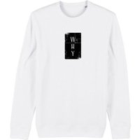 Human Family Bio Unisex Rundhals-Sweatshirt - "Switch - WHY" mit 85 % Bio-Baumwolle