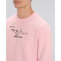Human Family Bio Unisex Rundhals-Sweatshirt - "Switch - Save Oceans" in 3 Farben mit 85 % Bio-Baumwolle
