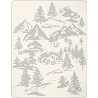 biederlack Wohndecke Serie Alp Chic "Mountain Dreams " 80% recycelte Fasern