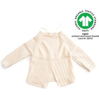 Sonnenstrick – Bio Baby-Flügelhemd / Wickeljäckchen aus Baumwolle (GOTS) Größe 50/56 (Erstlingsgröße für Neugeborene)