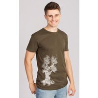 Life-Tree Fairwear Shirt Men Olive Tree | Grün