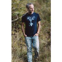 Life-Tree Fairwear Shirt Men Weltenbaum | Blau