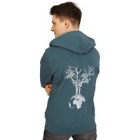 Life-Tree Organic Fairwear Zipper Unisex Weltenbaum