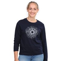 Life-Tree Organic Fairwear Longsleeve Women Fairwear Organic WoodenIris | Blau