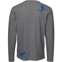 HANDGEDRUCKT "Geckos" Männer Longsleeve Neutral