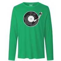HANDGEDRUCKT "Scratch it!" Männer Longsleeve Neutral