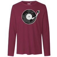 HANDGEDRUCKT "Scratch it!" Männer Longsleeve Neutral