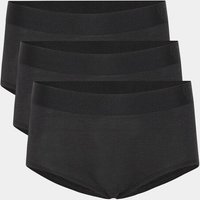 Copenhagen Bamboo 3 schwarze Bambus-Hipster-Slips